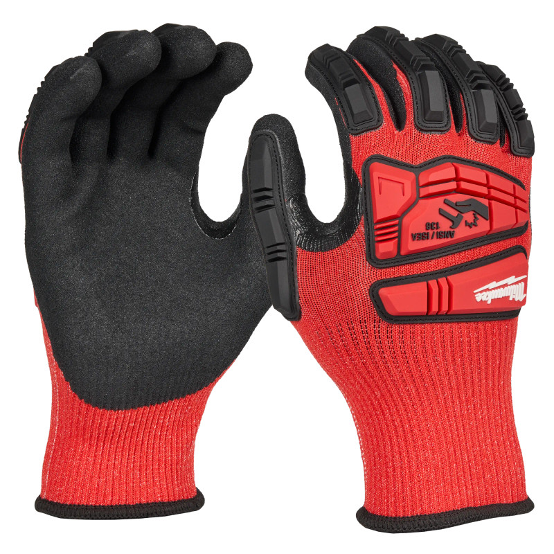 Milwaukee MIL-48-73-8134 Impact Cut Level 3 Nitrile Dipped Gloves - XXL