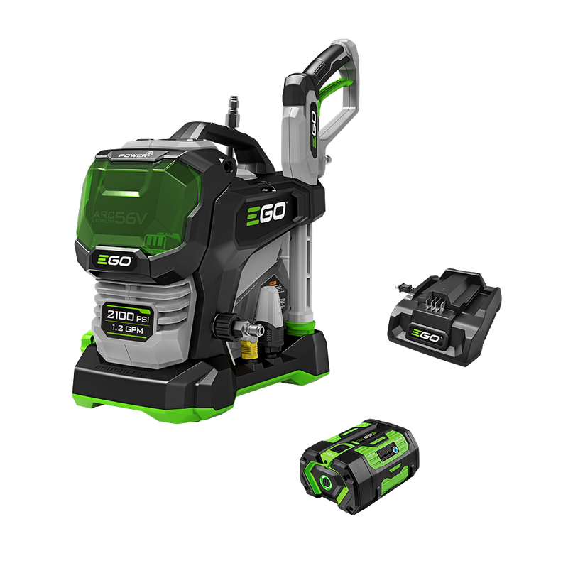 EGO Power EGO-HPW2105 POWER+ 2100PSI Compact High Pressure Washer Kit