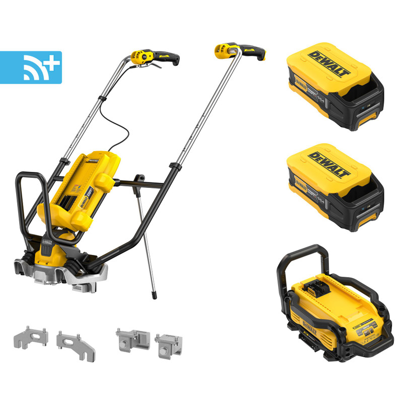 DEWALT DEW-DCPS330AG2 POWERSHIFT 60V Concrete Power Screed Kit