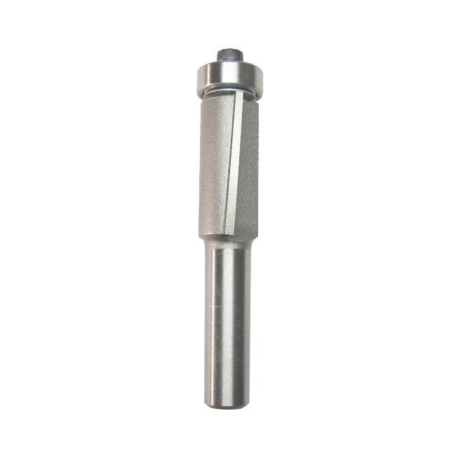 Dimar DIM-101R89-4U 3/4in Diameter, Carbide Tipped, Up-Shear Flush Trim Bit with Ball Bearing, 2 Flutes, 1/2in Shank, 4 5/8in Length