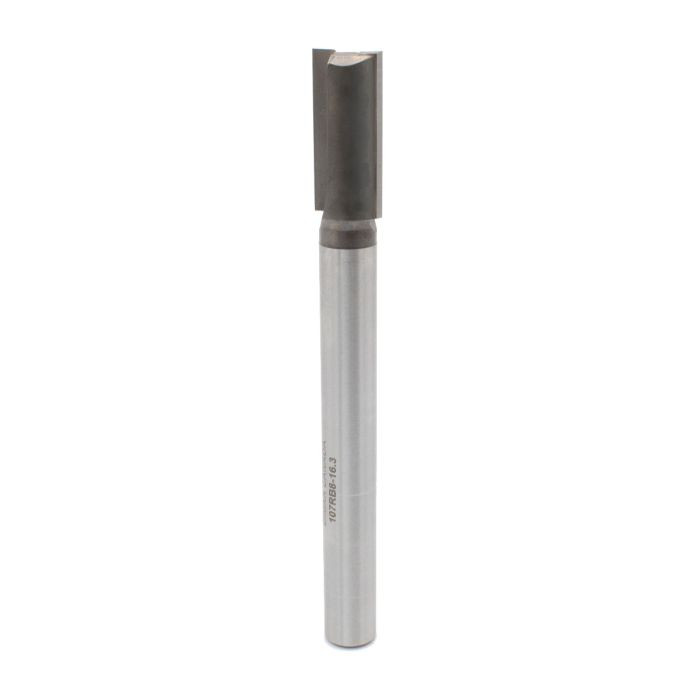 Dimar DIM-107RB8-16.3 16.3mm Dia Carbide Tipped Straight Bit 2 Flute 1/2in Shank 5-1/2in Length