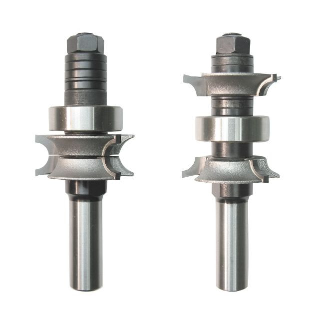 Dimar DIM-158R8-4 1 1/2in Diameter, Carbide Tipped, Rounding Over Bit, 3 Flutes, 1/2in Shank, 3 5/8in Length