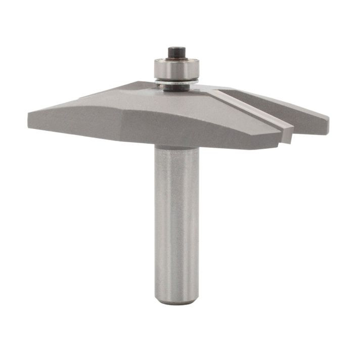Dimar DIM-126R8-85 3 3/8in Diameter, Carbide Tipped, Provincial Raised Panel Bit, 2 Flutes, 1/2in Shank, 2 3/8in Length