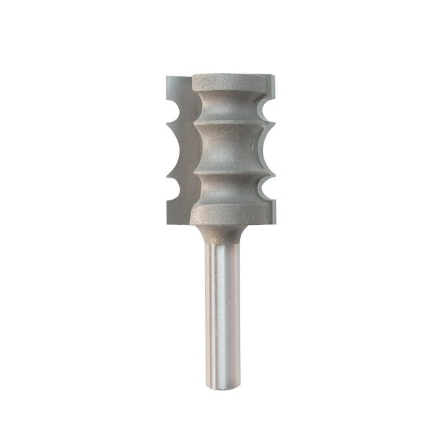 Dimar DIM-161R4-19 3/4in Diameter, Carbide Tipped, Reed Edge Mould Bit, 1/4in Shank, 2 1/8in Length