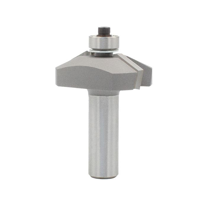 Dimar DIM-123R8-41 1 5/8in Diameter, Carbide Tipped, Raised Panel Bit with Ball Bearing, 2 Flutes, 1/2in Shank, 2 1/2in Length