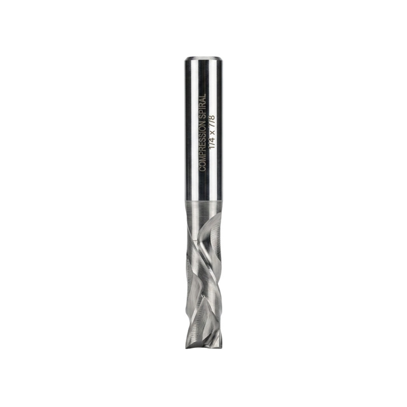 Dimar DIM-SCC-XX Solid Carbide Compression Spiral Router Bit 2 Flute