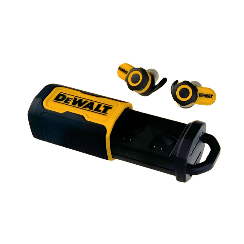 DEWALT DEW-1902097DW2 Jobsite Pro X-2 ANC True Wireless Earbuds with Charging Case
