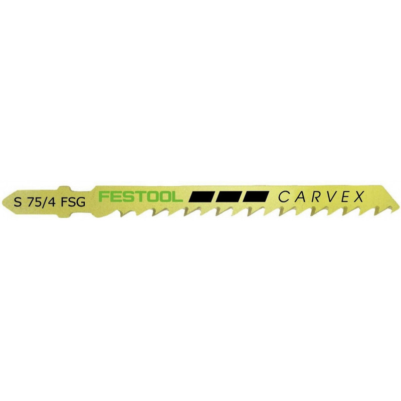 Festool S75/4FSG, 3 in, 6 TPI Jigsaw Blades