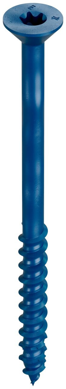 Simpson Strong-Tie SIM-TNT25334TF Titen Turbo 1/4in x 3-3/4in Flat Head Concrete Screw Anchor 100-Box