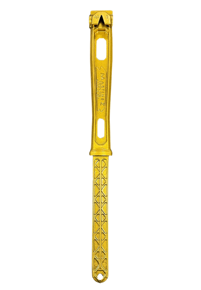 Martinez MTZ-4190-CHGL M1 Titanium Custom Handle, Color: Chrome Gold