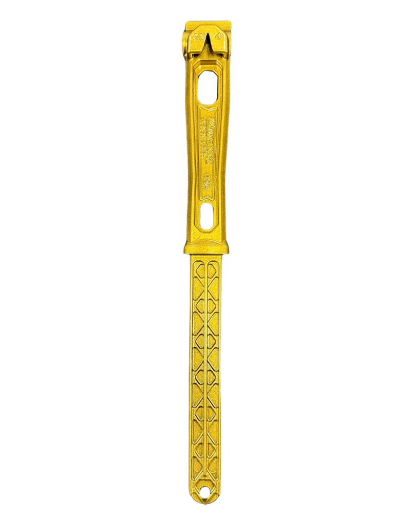 Martinez MTZ-4191-CHGL M4 Titanium Custom Handle, Color: Chrome Gold