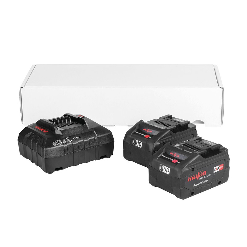 Mafell MAF-209594 2x 18M LIHD 5.5Ah Battery + APS 18M 110V Battery PowerStation