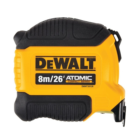 DEWALT DEW-DWHT38126S ATOMIC COMPACT SERIES 26 ft/8M Tape Measure