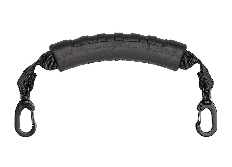 Veto Pro Pac VPP-10712 Medium Carrying Handle, Rubber Grip, Black Webbing