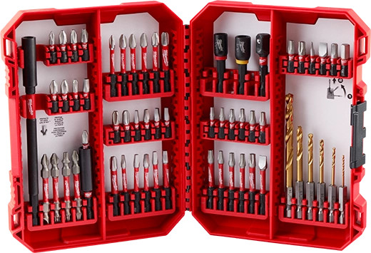 Milwaukee MIL-48-32-4097 SHOCKWAVE Impact Duty Drill & Drive Set 60-Piece