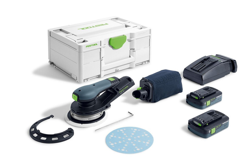 Festool FES-577728 Cordless Random Orbit Sander ETSC 2 150 4.0Ah I-Plus
