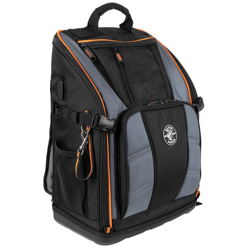 Klein Tools KLE-62482 Tradesman Pro Tool Station Tool Bag Backpack with 27 Pockets