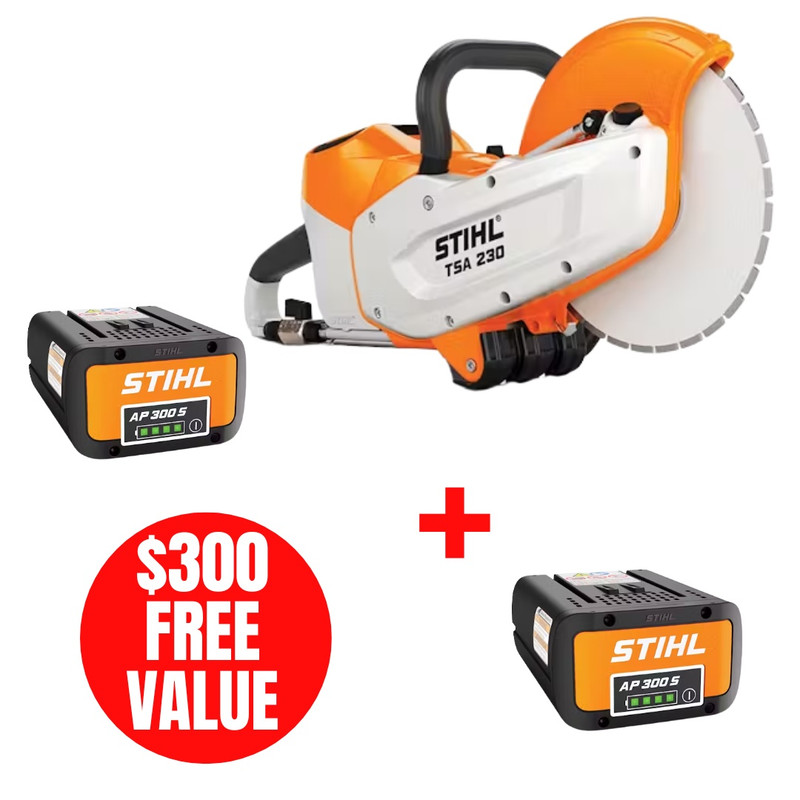Stihl STIHL-TSA230-AP300S TSA 230 Cutquik Cut-Off Machine + AP300S Battery