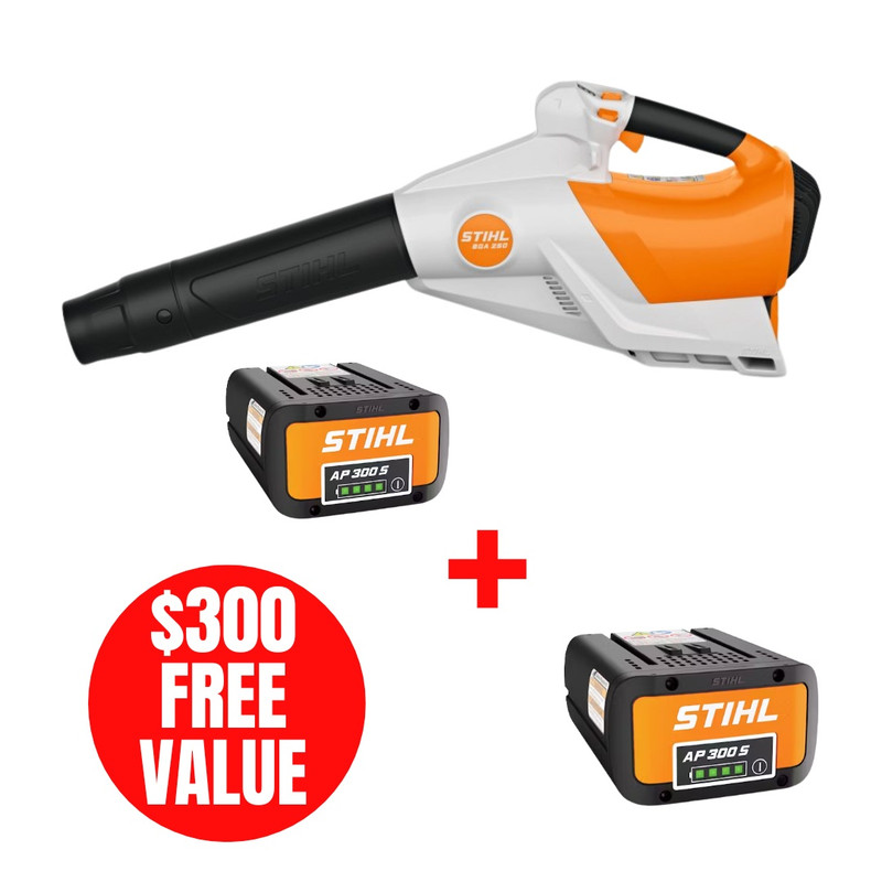 Stihl STIHL-BGA250-AP300S BGA 250 Handheld Blower + AP300S Battery