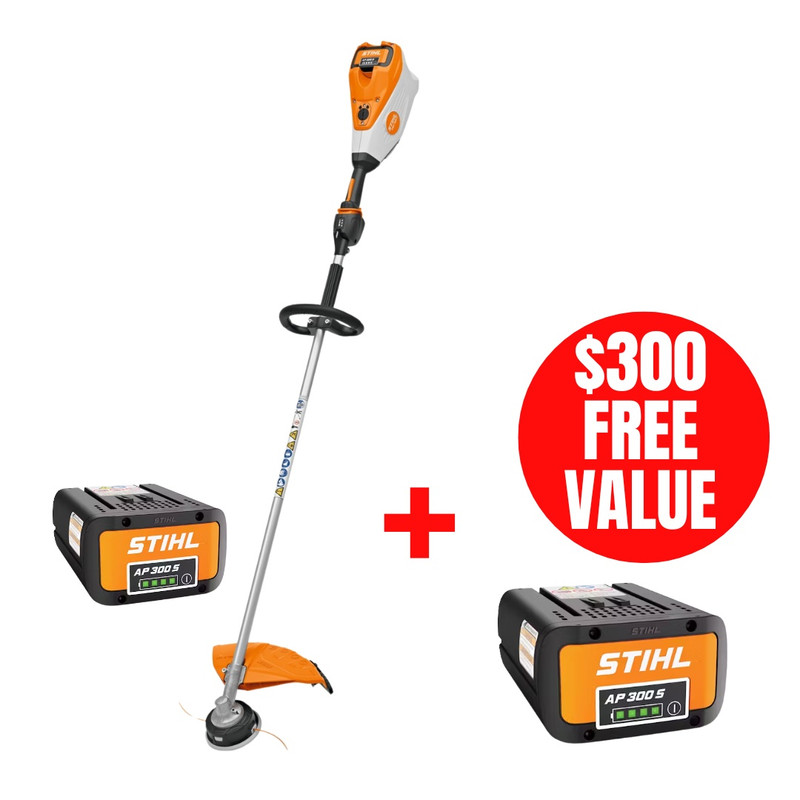 Stihl STIHL-FSA135R-AP300S FSA 135R Cordless Brush Cutter + AP300S Battery