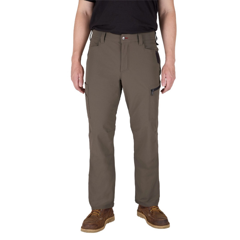 Milwaukee MIL-M651NXX FREEFLEX Mens Tech Pants - Brown