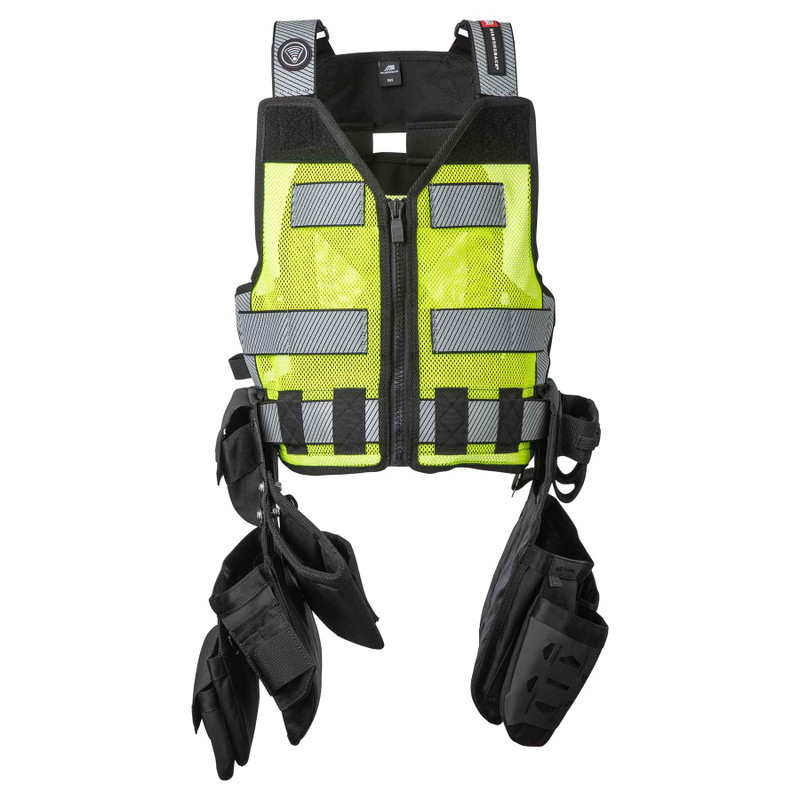 Diamondback DBT-DB5-70-BK-YW-LH-XX Seven '25 Vest System Hi Viz Yellow Left Hand Dominant