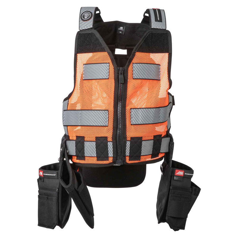 Diamondback DBT-DB5-78-BK-OR-RH-XX Maestro '25 Vest System Hi Viz Orange Right Hand Dominant