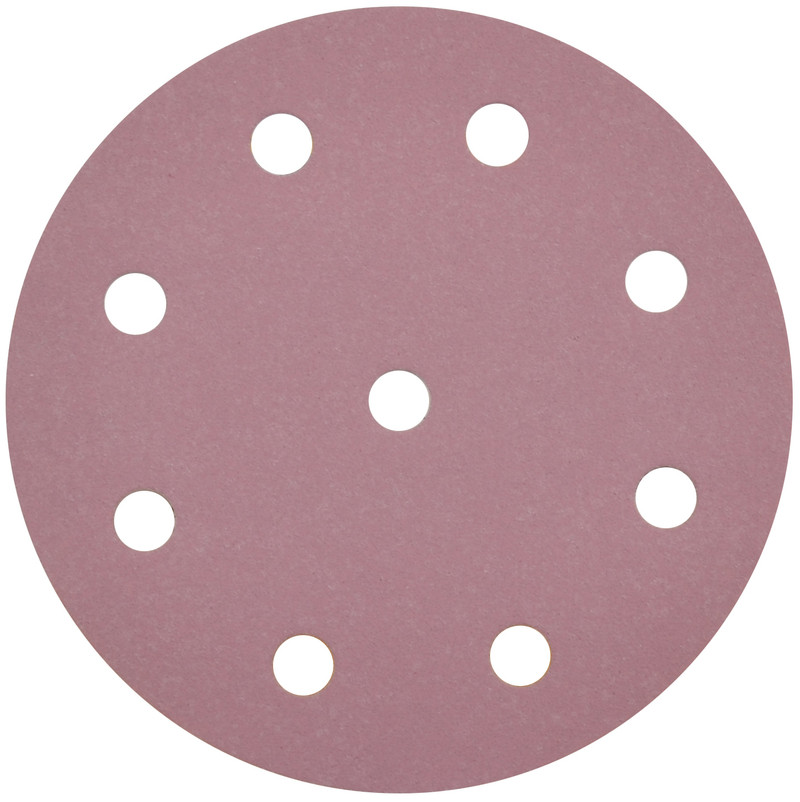 Sia Abrasives SIA-58-XX 1950 Siaspeed 5in Festool Compatible Sanding Discs 9 Holes, 25-Pack