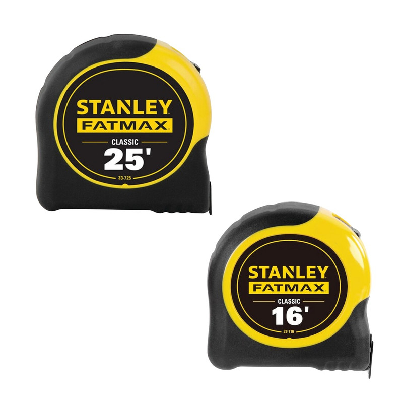 Stanley ST-FMHT70455LC FATMAX Classic Tape Measure 2-Piece Set - 25FT & 16FT