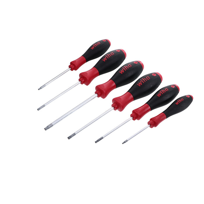 Wiha Tools WIHA-36290 6-Piece Softfinish Magicspring Torx Screwdriver Set