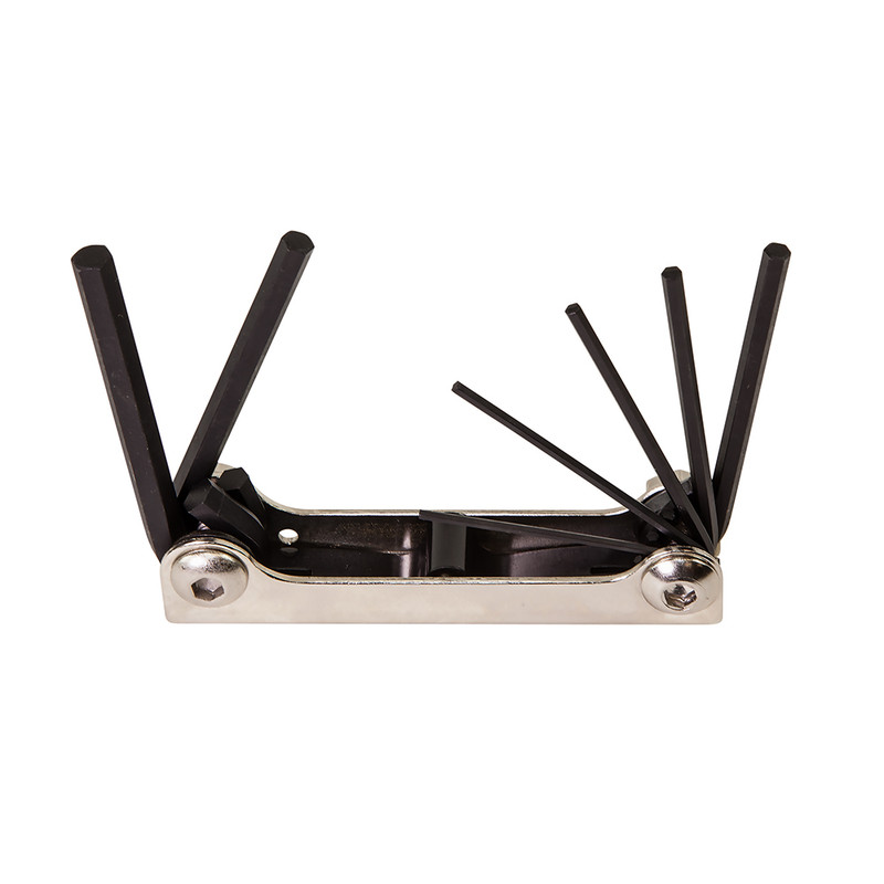 Klein Tools KLE-70582 Folding Hex Key Set, 7-Key, Metric Sizes