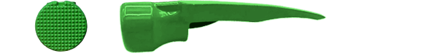 Martinez MTZ-4240_GN M1 15oz Milled Face Framing Hammer Head - Green