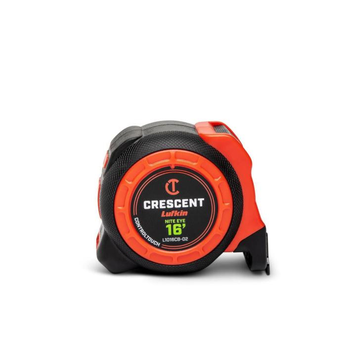 Crescent Tools CRES-L10CB-02-XX 1-3/16in CONTROLTOUCH NITE EYE Tape Measure