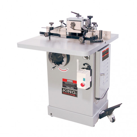 King Canada KING-KC-351S 3/4in Industrial Woodworking Shaper