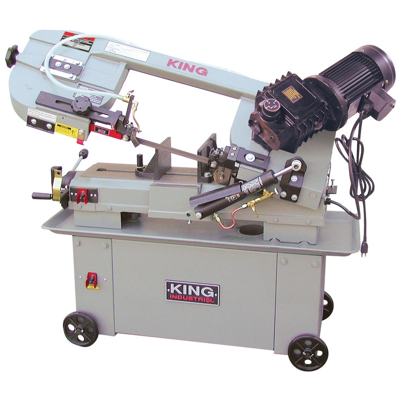 King Canada KING-KC-712GH-5 7in x 12in Metal Cutting Bandsaw with Gear Drive