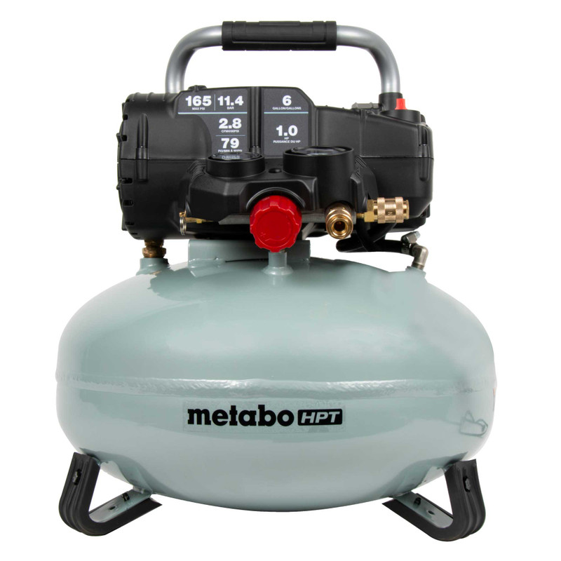 Metabo HPT HPT-EC711SM 6-Gallon 165PSI Pancake Compressor