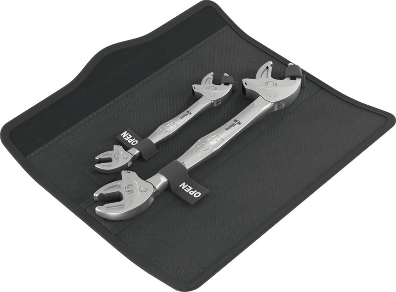Wera Tools Wera-05020340001 6006 Joker 2 Set 1 Self-Setting Double Spanner, 2-Pieces