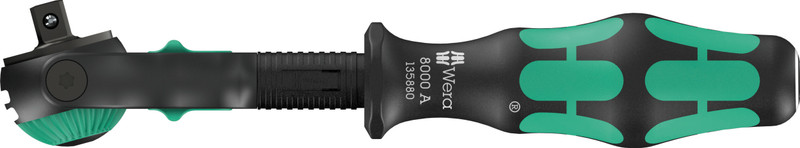 Wera Tools Wera-05135880001 8000 A Black Edition Zyklop Speed Ratchet With 1/4in Drive