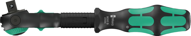 Wera Tools Wera-05135881001 8000 B Black Edition Zyklop Speed Ratchet With 3/8in Drive