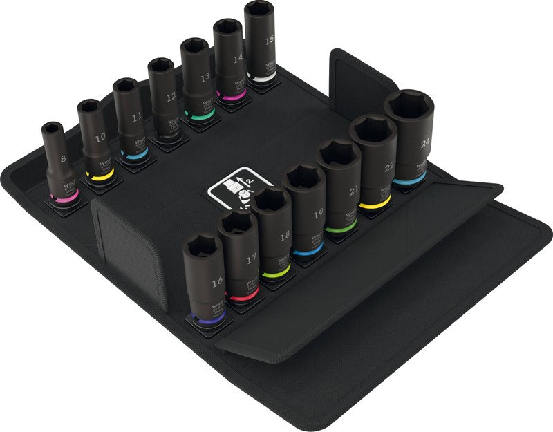 Wera Tools Wera-05005580001 8790 B Impaktor Deep Set 1, 14-Pieces
