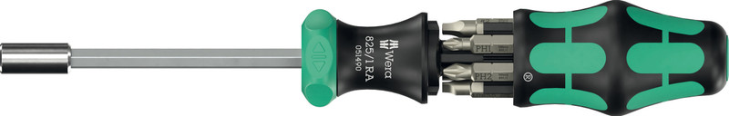Wera Tools Wera-05051518001 Kraftform Kompakt 27 RA 2, 6-Pieces