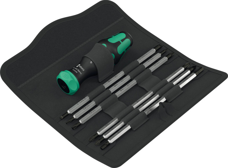 Wera Tools Wera-05051540001 Kraftform Kompakt Vario RA, 7-Pieces