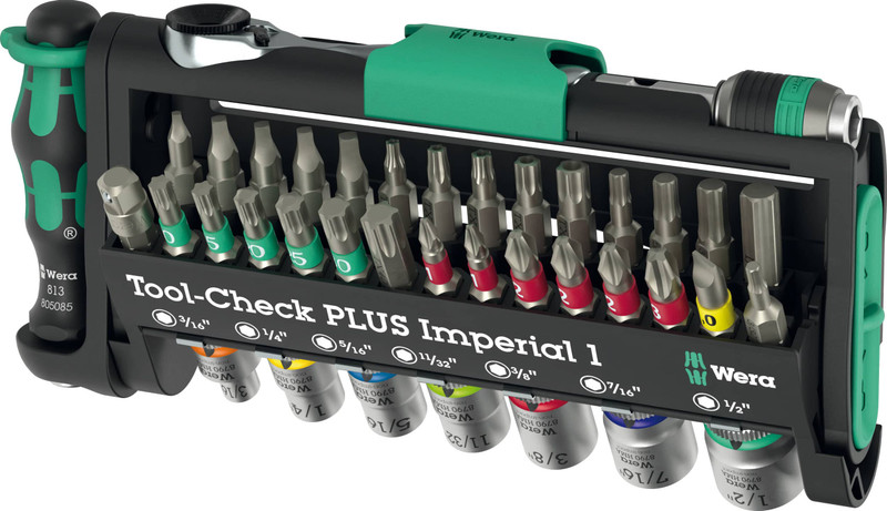 Wera Tools Wera-05049060001 Tool-Check Plus Imperial 1, 39-Pieces