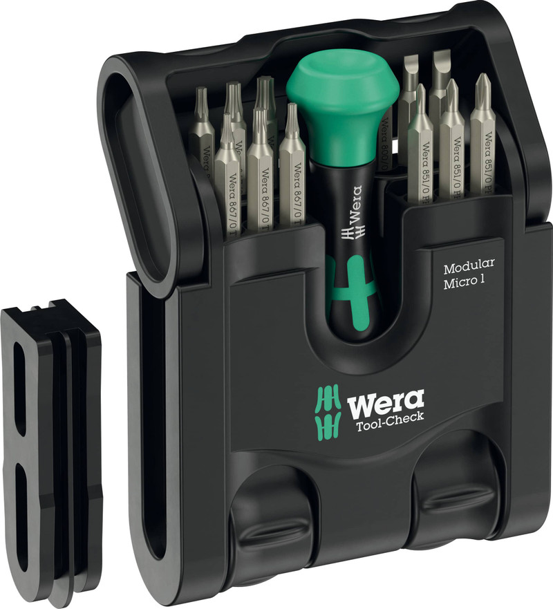 Wera Tools Wera-05049002001 Tool-Check Modular Micro 1, 21-Pieces