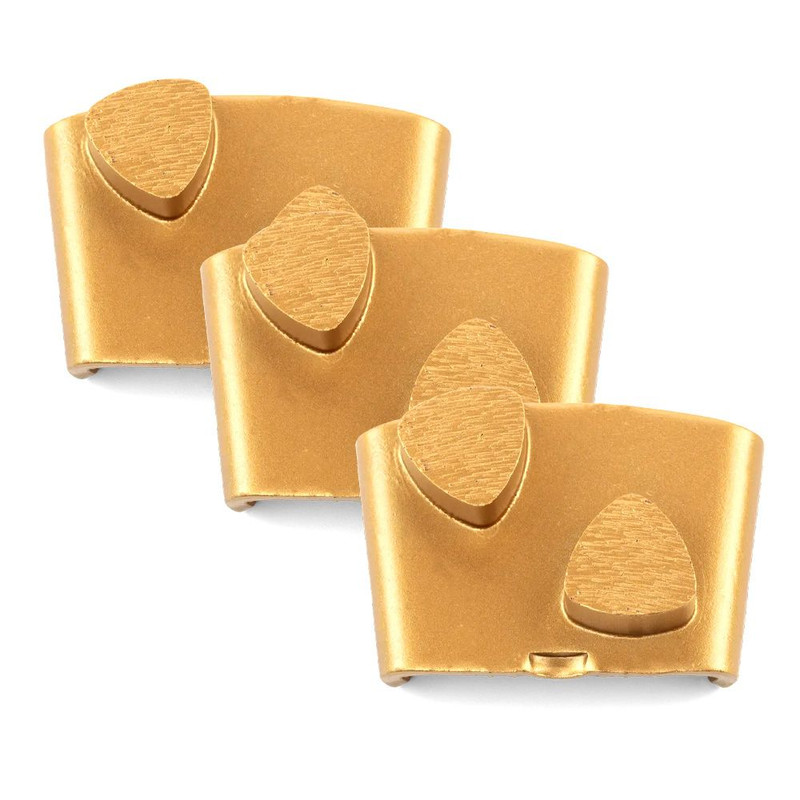 Husqvarna HUQ-546333101 VARI-GRIND EZ 25 Grit Diamond Double Grinding Shoe Pads 3-Pack
