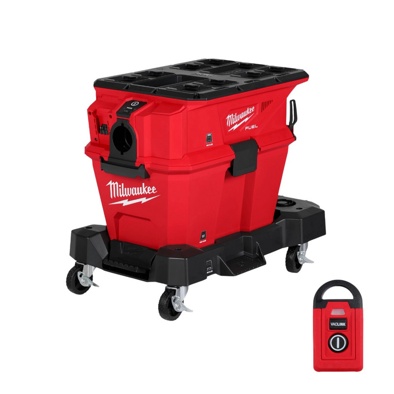 Milwaukee MIL-0914-20 M18 FUEL NEXUS 6 Gallon Wet/Dry Vacuum with PACKOUT Compatibility & VACLINK