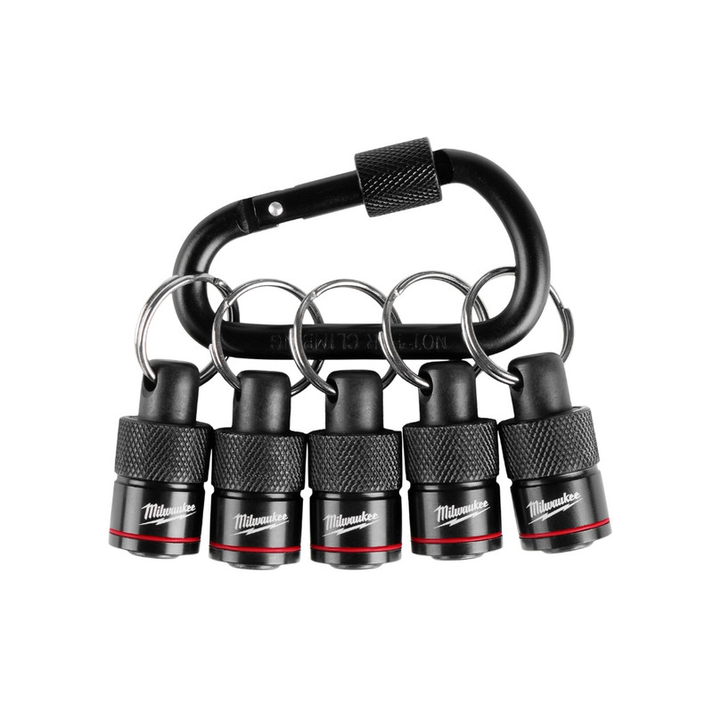 Milwaukee MIL-48-32-4537 5-Piece Bit Holder with Carabiner