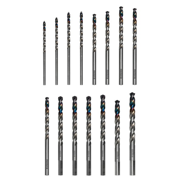 Diablo FRE-DMD-S15T Metal Demon Drill Bits Set for Mild, Hardened and Stainless Steels, 15pcs