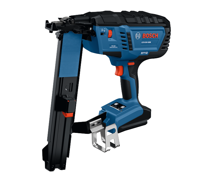 Bosch BOS-GTH18V-50MN 18V Brushless 16-Gauge 7/16in Medium Crown Stapler Bare Tool