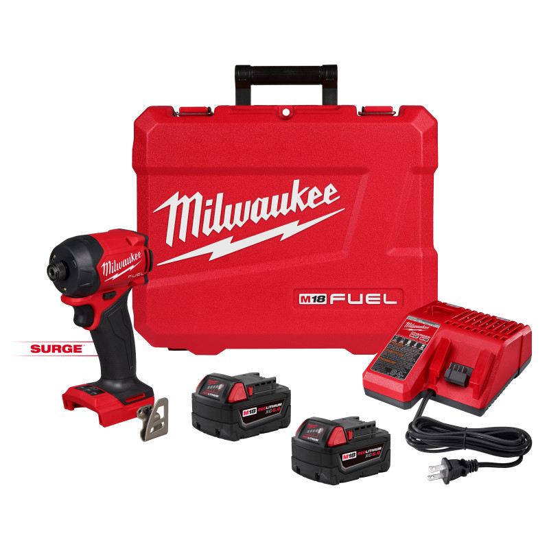 Milwaukee MIL-2761-22 M18 FUEL SURGE 1/4in Hex Hydraulic Driver 5.0Ah Kit
